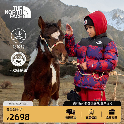 北面ICON儿童防泼水鹅绒服