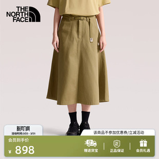 8DWY TheNorthFace 北面M66宽松A字廓形半身裙女户外休闲时尚 新款