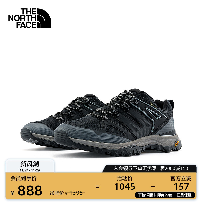 北面女Hedgehog防水刺猬徒步鞋