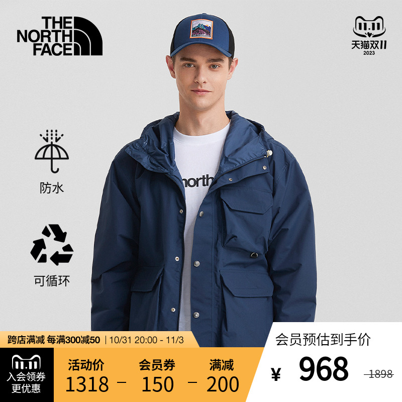 TheNorthFace北面冲锋衣男户外防水透汽秋季新款