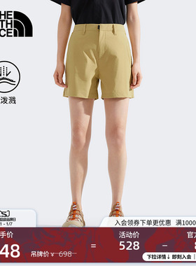 北面女Basin防泼水休闲短裤子户外徒步夏季新款TheNorthFace|8DFM