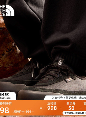北面Clyffe机能运动鞋男女同款低帮户外抓地TheNorthFace|8AD9