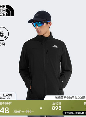 北面软壳外套男立领夹克运动新款上衣户外防风TheNorthFace|8GVQ
