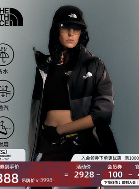 北面Jazzi女GTX防水硬壳冲锋衣外套户外新款TheNorthFace|8DCY