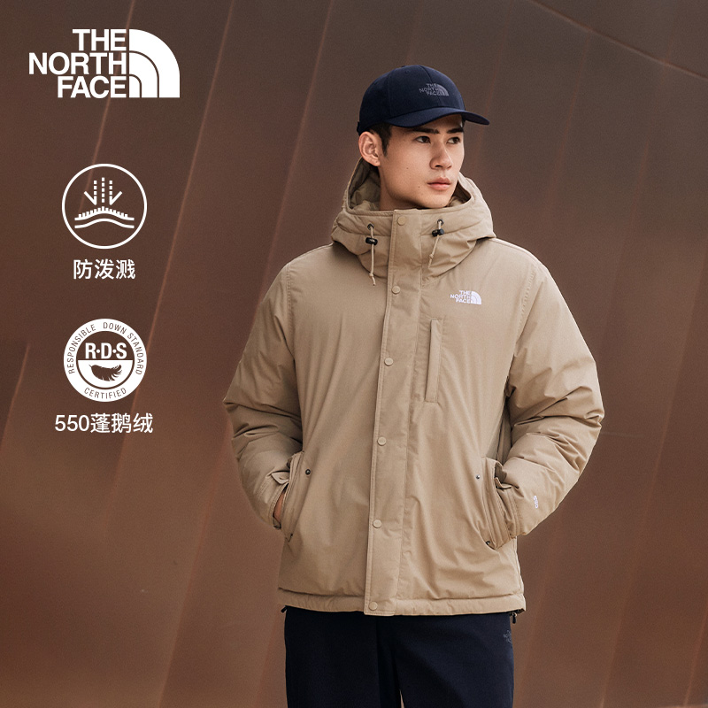 北面Puffy男防泼水户外羽绒服
