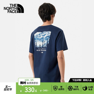 88GK 新款 T恤男舒适透气户外夏季 TheNorthFace北面短袖