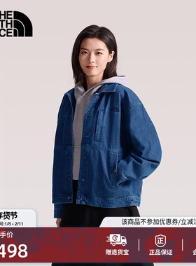 北面Denim牛仔外套女多口袋牛仔衣户外透气新款TheNorthFace|8FZS