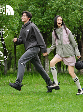 北面冲锋衣男女防水硬壳外套Reign On户外徒步新款TheNorthFace