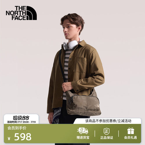 北面男女同款单肩包饺子包