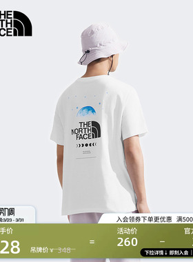 北面男女同款纯棉短袖T恤运动户外休闲透气新款TheNorthFace|8D83