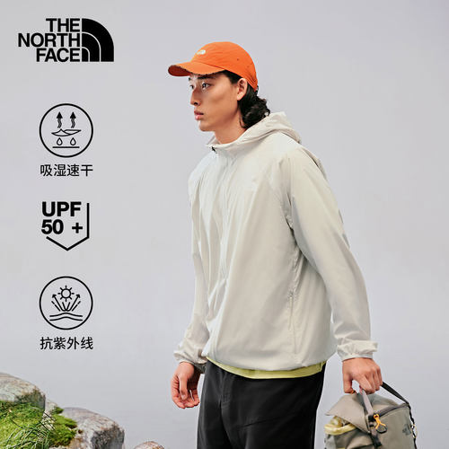 经典款北面男防风防晒皮肤衣