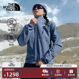 8DFD TheNorthFace 北面马年Tek Approach棋盘格软壳外套女新款