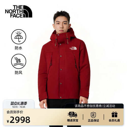 北面新年款男防水冲锋衣