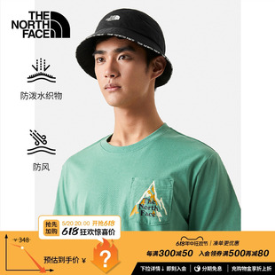 户外防泼水遮阳防护帽子夏季 TheNorthFace北面运动帽通用款 7WHA