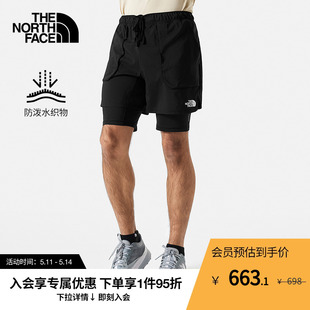 男舒适防泼水户外夏季 TheNorthFace北面短裤 新款 83S4