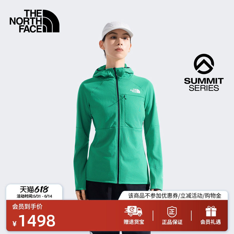 北面SUMMIT巅峰系列FUTUREFLEECE保暖抓绒衣女TheNorthFace|5J8T
