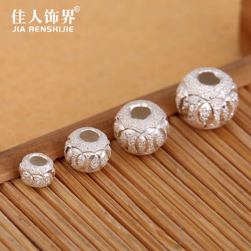 s925 Sterling Silver Scrub Comic Transport Eun-joo diy Bracelet Loose bead weave Jewelry parts manual Material Sciencein the Accessories/Fashion Jewelry,  DIY Fitting , Other DIY Jewelry Accessories  category - from Buy2taobao.com to provide professional Taobao agent buy service