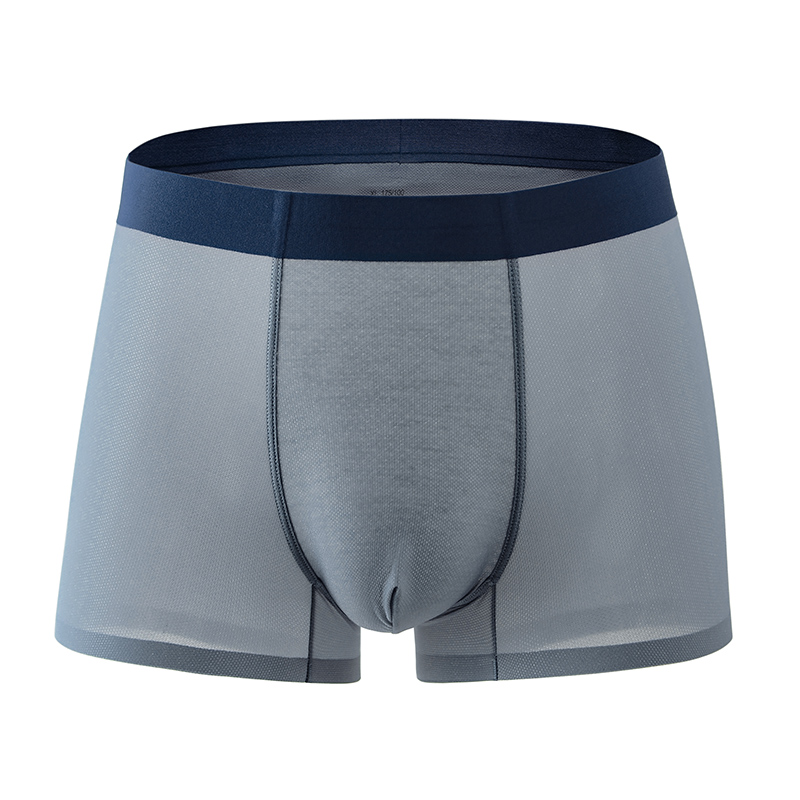 舒适底裤茜加图无痕男士透气网孔