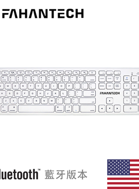 全新原装美国FAHANTECH纯苹果键盘 Macbook Mac Air Mac Mini