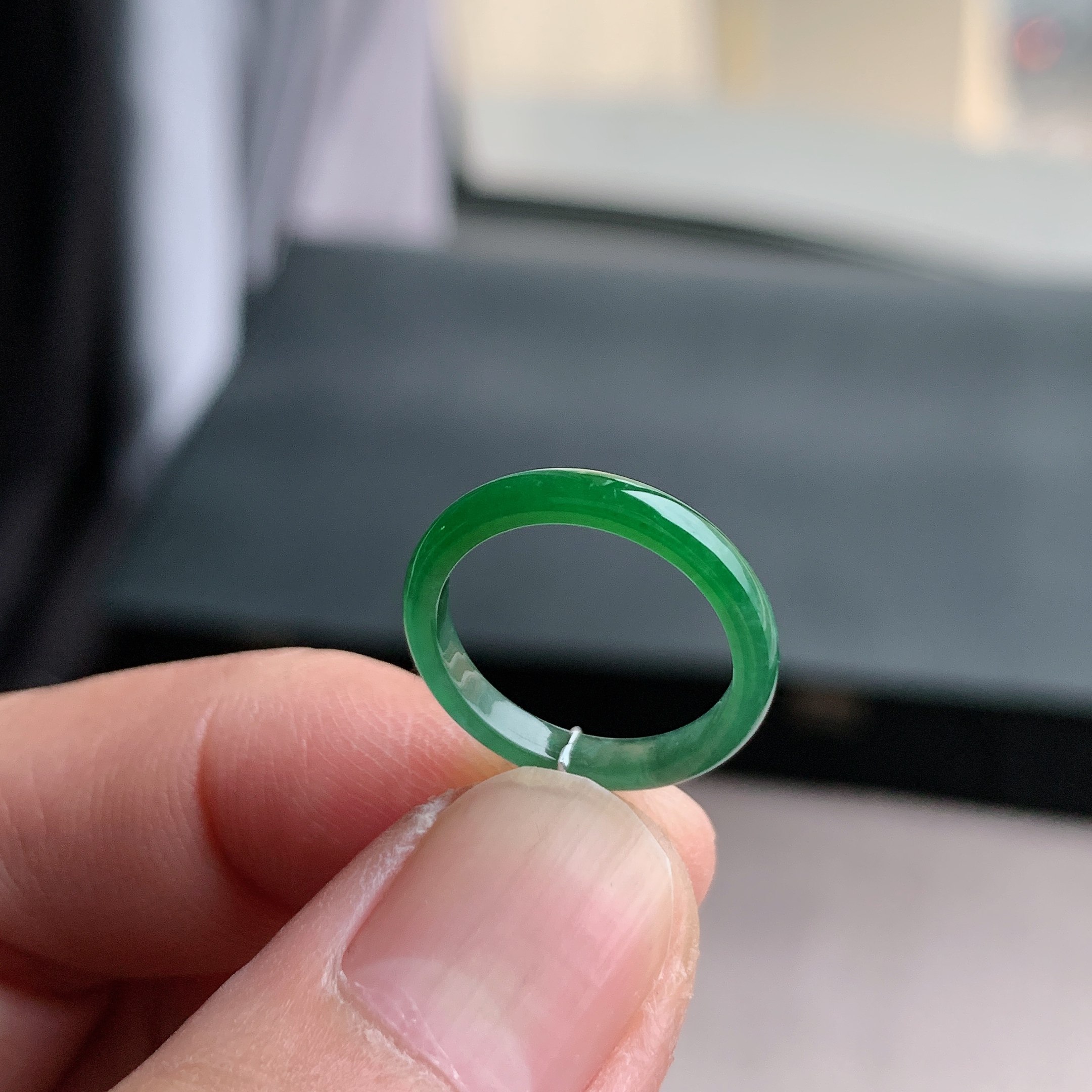 天然A货翡翠 冰糯种7号阳绿戒指指环戒圈102200576,珠宝/钻石/翡翠,戒指/指环,淘宝优惠券,粉丝福利购,淘宝优惠卷