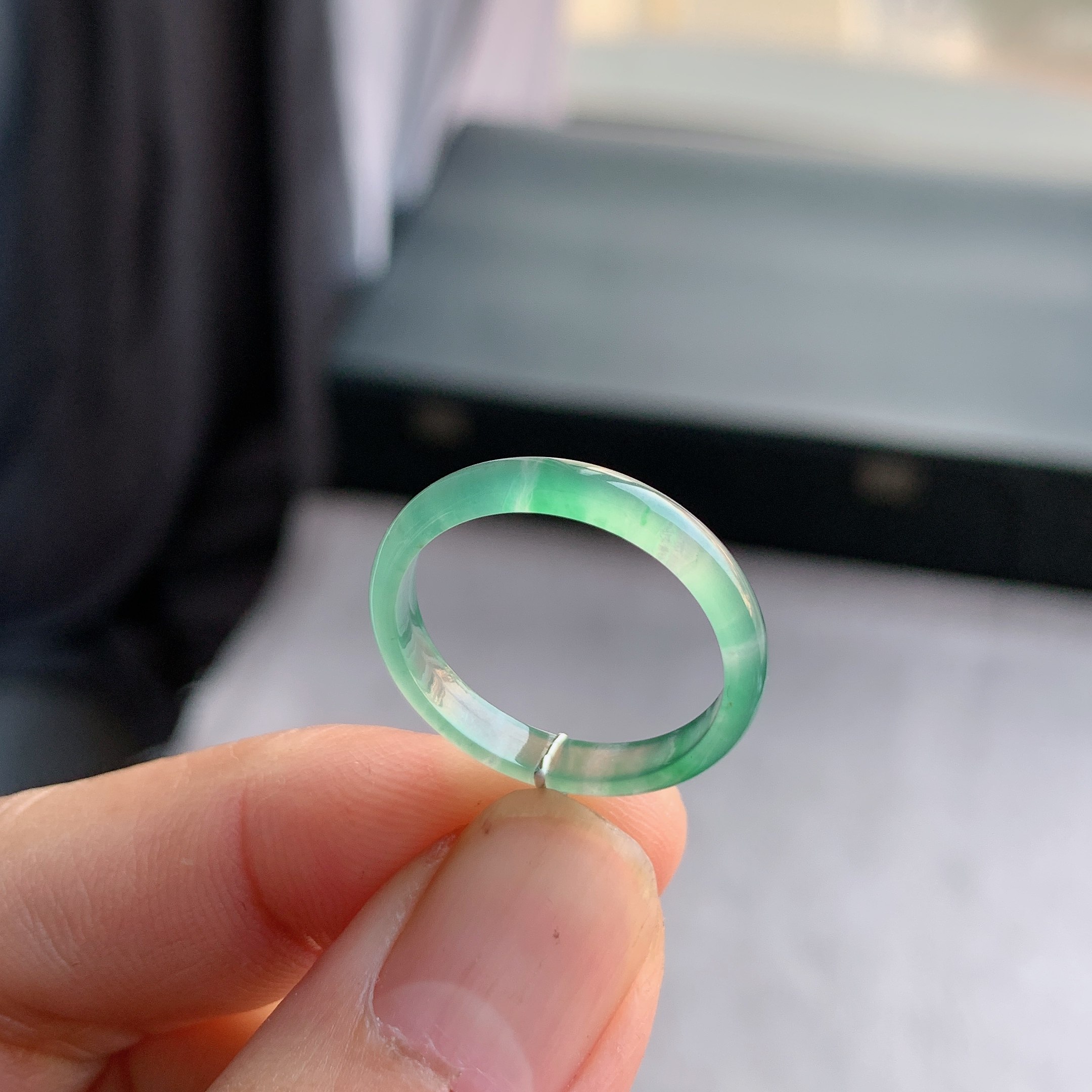 天然A货翡翠 冰种20号冰飘花戒指指环戒圈31000868,珠宝/钻石/翡翠,戒指/指环,淘宝优惠券,粉丝福利购,淘宝优惠卷