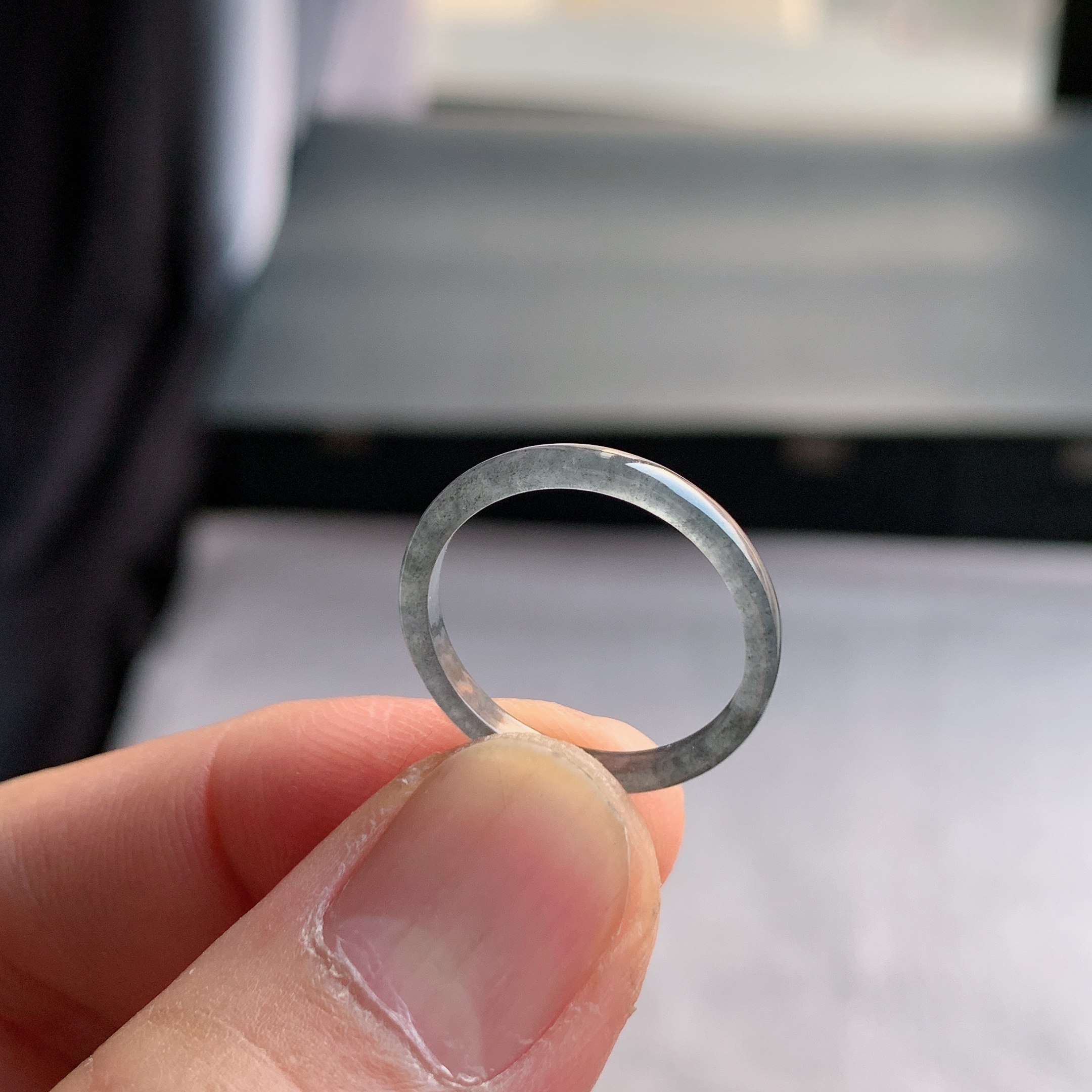 天然A货翡翠 冰种14号冰乌鸡男女戒指指环素圈戒圈尾戒XDC6,珠宝/钻石/翡翠,戒指/指环,淘宝优惠券,粉丝福利购,淘宝优惠卷