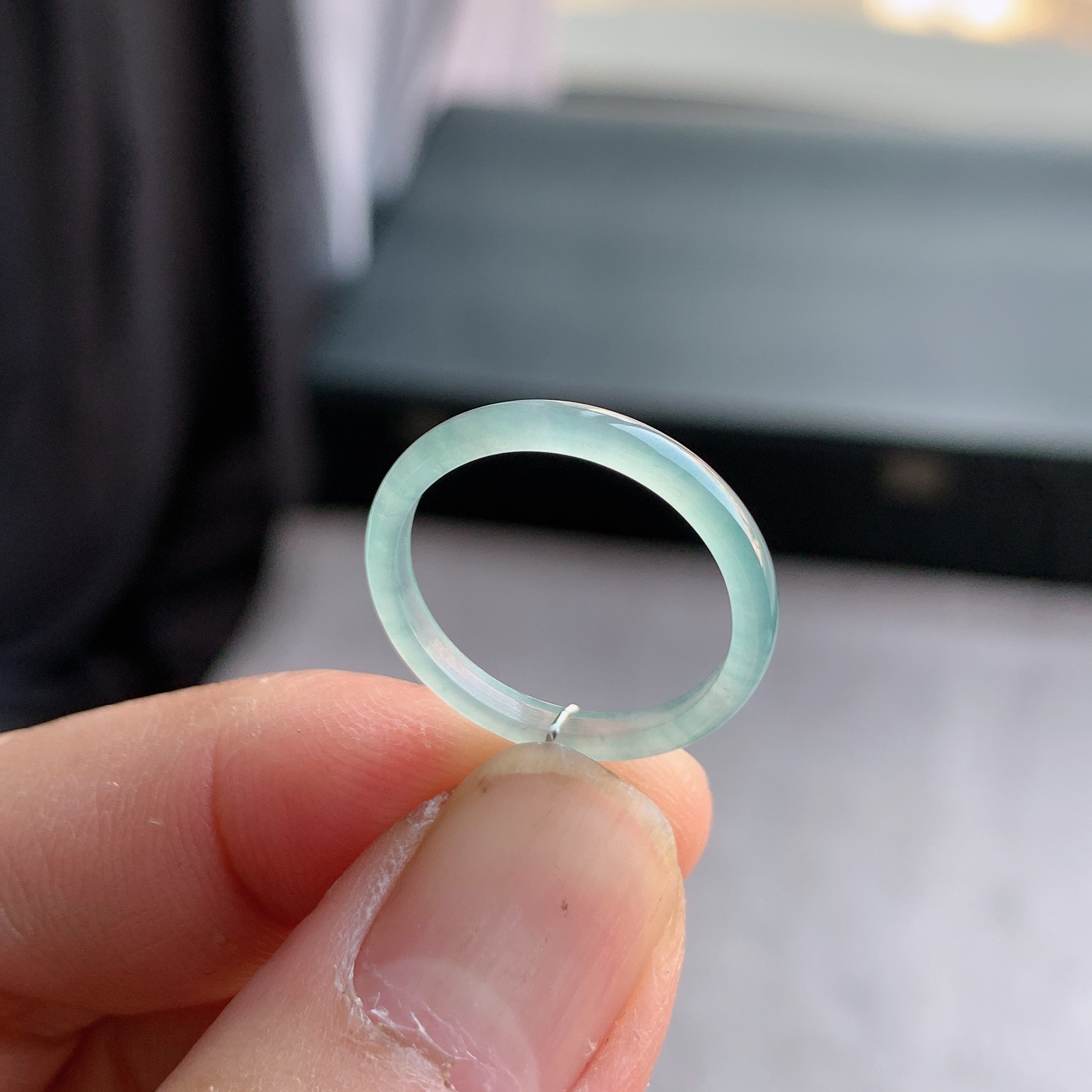 天然A货翡翠 冰种15号白月光戒指指环戒圈31000864,珠宝/钻石/翡翠,戒指/指环,淘宝优惠券,粉丝福利购,淘宝优惠卷