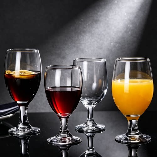 玻璃啤酒杯果汁杯多用途玻璃杯