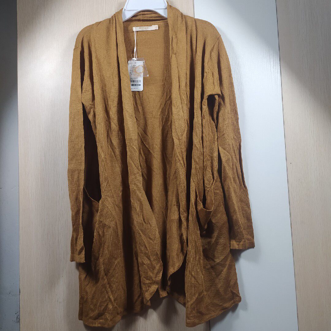 Maxwin 女式素色开衫毛衫 1532523424703 全新正品