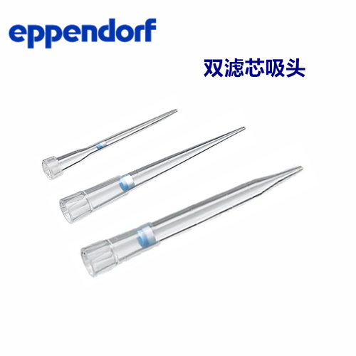 艾本德滤芯枪头10/200/300/1000ul  双滤芯吸头, PCR洁净级 96只