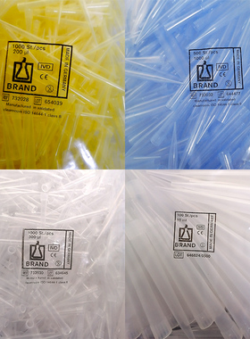 普兰德Brand移液器吸头 吸嘴移液蓝色 1000UL 5ML  10ML  702600