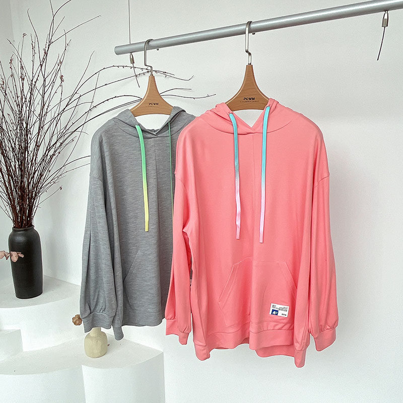 완벽한 출산 스웨트 셔츠 중간 길이의 봄 스타일 대학 스타일 연령 감소 캐주얼 탑 연령 감소 바닥 셔츠 봄 의류를 철자