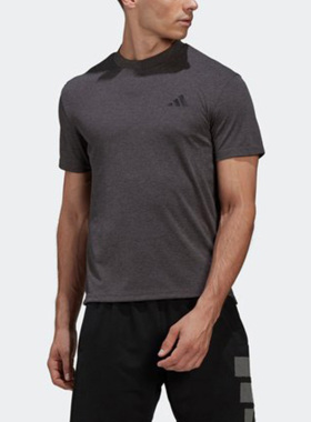 Adidas/阿迪达斯正品秋季男子3-BAR TECH TEE圆领短袖T恤GR7102