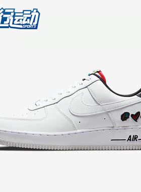 Nike/耐克正品Air Force 1 Low“Peace, Love,Swoosh”DM8148-100