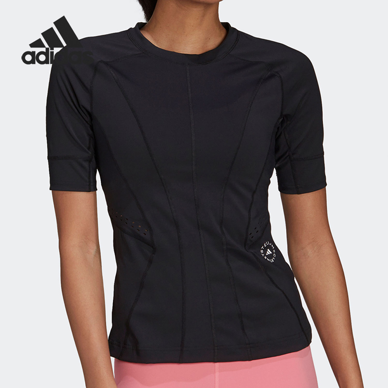 阿迪达斯女子正品运动T恤清仓特价DT4808【亚洲码】