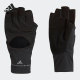 Adidas/阿迪达斯正品smc TRAINING GLOVES 女子运动手套FJ2504