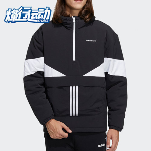阿迪达斯正品新款男子保暖棉服