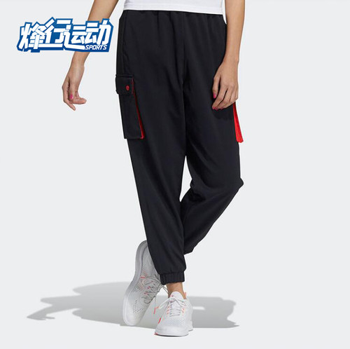 阿迪达斯正品女子休闲运动裤