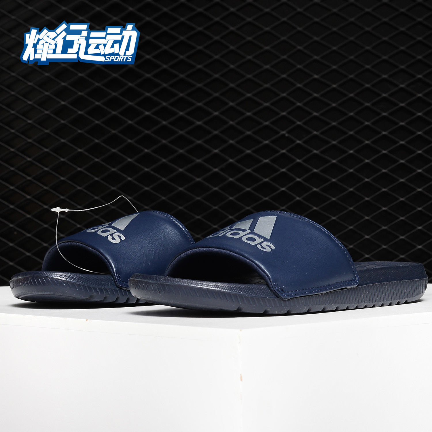 阿迪达斯男子休闲沙滩拖鞋