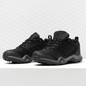 阿迪达斯正品 男子户外鞋 TERREX LEATHER AC7851 BRUSHWOOD Adidas