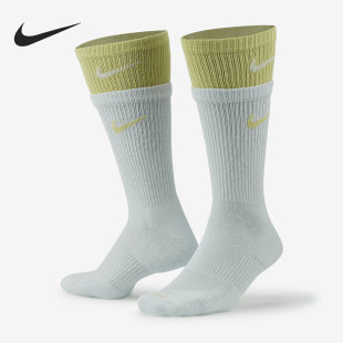 拼接撞色男女夏季 训练运动袜 耐克正品 DD2795 330 新款 Nike