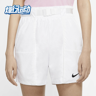 梭织短裤 Nike 耐克正品 女子休闲运动跑步透气速干五分裤 CJ3808