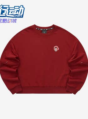 Skechers/斯凯奇正品秋季新款女士圆领休闲运动套头卫衣 L322W086