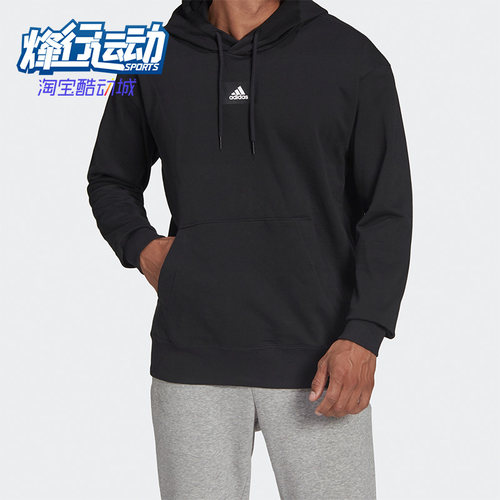阿迪达斯男子休闲运动套头卫衣