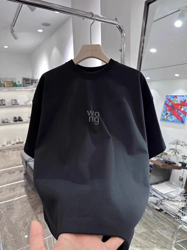 Летняя хлопковая футболка с коротким рукавом, оверсайз