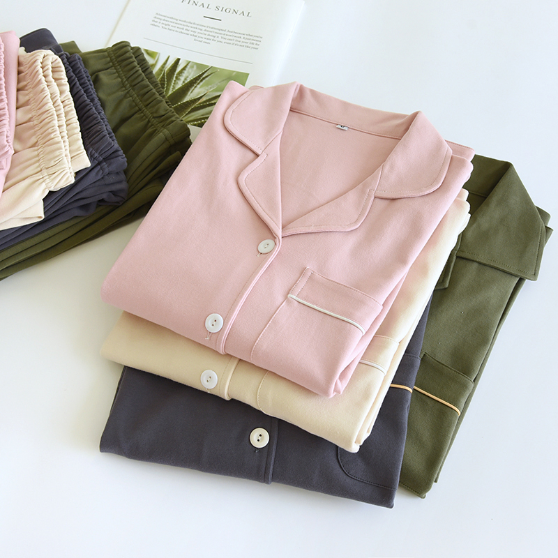 情侣纯棉加厚柔软舒适睡衣