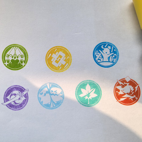 原神周边印章技能大招芙宁娜雷电将军纳西妲万叶钟离胡桃元素爆发