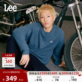 圆领刺绣小Logo男女同款 Lee25秋冬新品 舒适版 毛衣潮LUT010831209