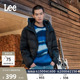 Lee商场同款 连帽男羽绒夹克外套保暖休闲潮流LMT007845204 舒适版