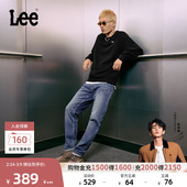 牛仔裤 舒适丹宁复古水洗蓝色男士 Lee经典 休闲潮流 张凌赫代言